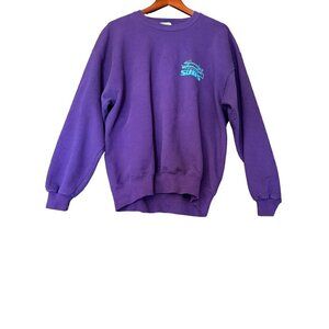 Vintage Man Sparky's Firehouse Subs Crew Neck Sweater Made in USA
